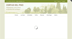 Desktop Screenshot of cortijodelpino.com